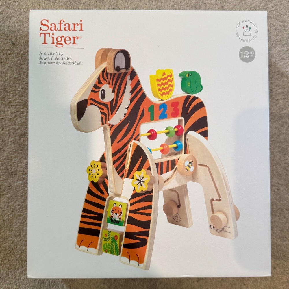 Safari Tiger - Manhattan Toy Company